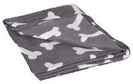 Karlie-Flamingo Fleece Blanket, Gray Bone 150 × 130cm - Dog Blanket