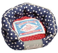 Karlie-Flamingo Pelech TOUCHDOG oval blue-red 65 × 56 × 22cm - Pet Bed