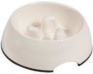 Karlie-Flamingo Anti-Gobbling Dish, White size M, 350ml - Dog Bowl