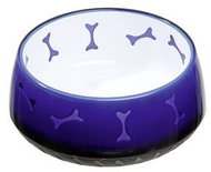 Karlie-Flamingo Plastic Bowl, Blue, 300ml - Dog Bowl