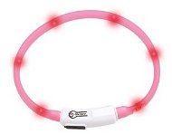 Karlie-Flamingo LED  Light Collar for Cats, Pink, Circumference of 20-35cm - Cat Collar