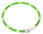 Karlie-Flamingo LED Light Dog Collar, Green Circumference, 20-75cm - Dog Collar