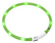Karlie LED světelný obojek zelený obvod 20-75 cm - Obojek pro psy
