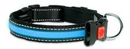 Karlie-Flamingo LED nylon collar blue with USB charging, 36cm - Dog Collar