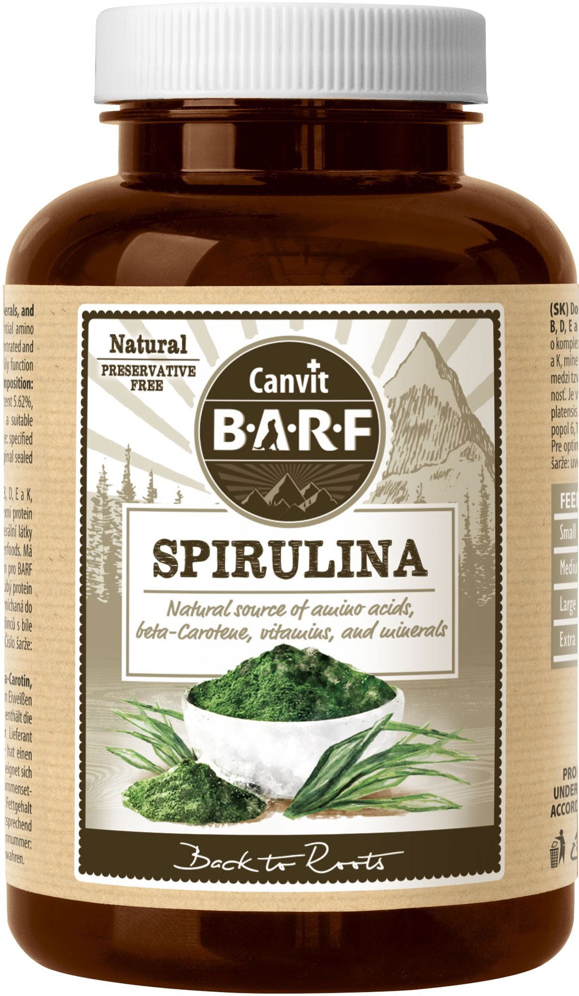 Canvit BARF Spirulina 180g from 339 K Food Supplement for Dogs Alza.cz