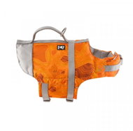 Vest Hurtta Life Savior 20-40kg orange camo - Swimming Vest for Dogs
