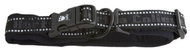 Hurtta Padded Collar, Black 55-65cm/40mm - Dog Collar