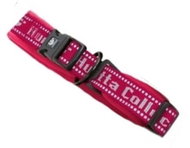 Hurtta Padded Collar, Cherry 40-50cm/35mm - Dog Collar