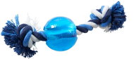 BUSTER Strong Ball with Rope. Blue, S - Dog Toy