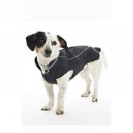 Oblečok Raincoat Béžový/Fialový 46 cm L KRUUSE - Pršiplášť pre psa