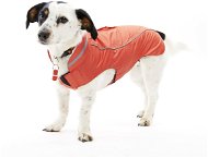 Oblečenie Raincoat Jahodové 36 cm S/M KRUUSE - Pršiplášť pre psa