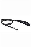 Hurtta Stretch Dog Leash, Black, 180cm/20mm - Leash