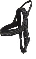 Hurtta New Padded Y Harness, Black 60cm - Harness