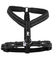Hurtta Y Casual Harness, Black 100cm - Harness