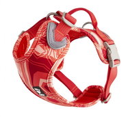 Hurtta Weekend Warrior Harness, Coral Camo, 80-100cm - Harness