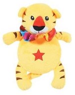 Zolux ROUND TIGER Plush, Yellow, 24cm - Dog Toy