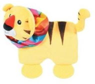 Zolux SQUARE TIGER Plush Yellow 21,5cm - Dog Toy