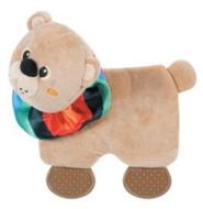 Zolux SQUARE BEAR Plush Brown 21,5cm - Dog Toy