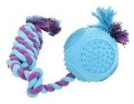 Zolux ROPE BALL Rubber 33cm Mixed Colour - Dog Toy