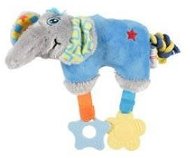 Zolux ELEPHANT COLOR Plush, Blue 20cm - Dog Toy