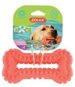 Zolux BONE MOOS TPR POP 13cm Salmon - Dog Toy