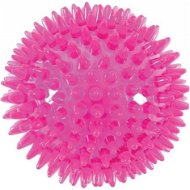 Zolux BALL SPIKE TPR POP 8 cm s ostny růžová - Hračka pro psy
