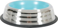 Zolux MERENDA Stainless-steel Non-Slip Bowl, 1l, Blue - Dog Bowl