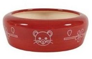Zolux Ceramic Cat Bowl 350ml Red - Cat Bowl