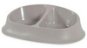 Zolux  Plastic Double Cat Bowl 2x0,25l Beige - Cat Bowl