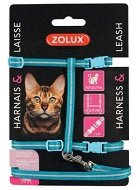 Postroj Postroj mačka s vodítkom 1,2 m modrý Zolux - Postroj