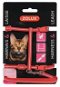 Postroj Zolux Postroj kočka s vodítkem 1,2 m červený - Postroj