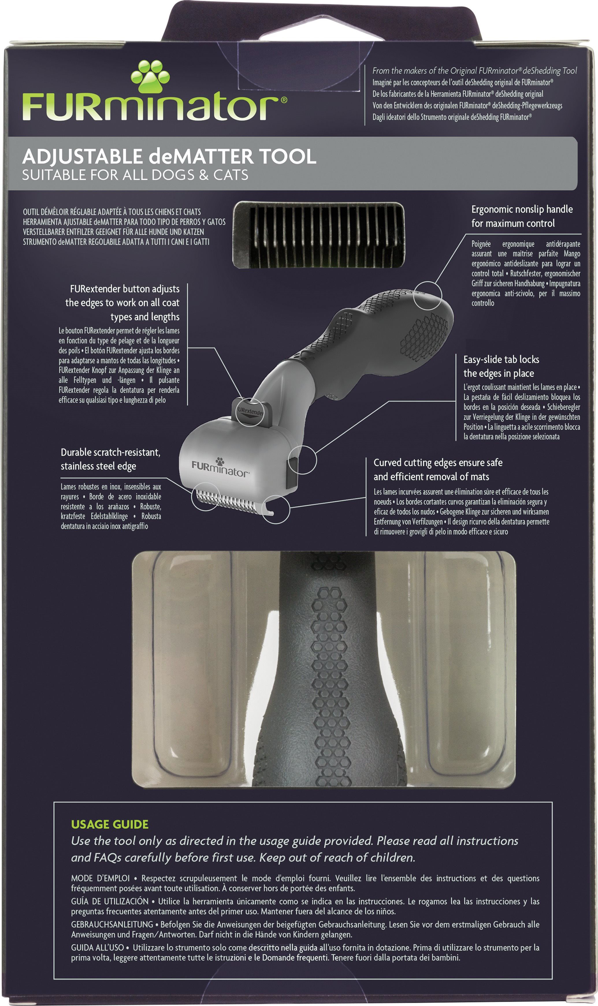 FURminator Deshedding Dematting Tool for Dogs and Cats 1pc from 16.12 Dog Brush alza.sk