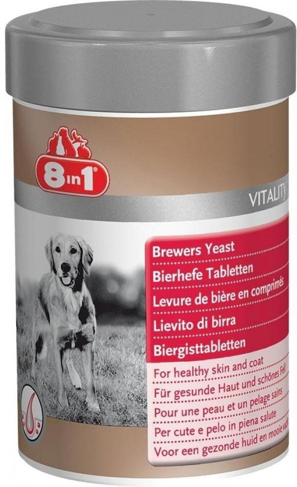 Brewer s Yeast for Dogs 8 in 1 260 Tablets Food Supplement for