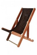 Papillon Beach Chair, Brown, 80 × 36cm - Bed