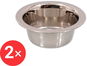 DOG FANTASY Miska nerez 11 cm 0,20 l 2 ks - Miska pro psy
