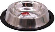 DOG FANTASY Stainless-steel Bowl with Rubber, 16cm, 0,18l - Dog Bowl