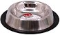 DOG FANTASY Stainless-steel Bowl with Rubber, 16cm, 0,18l - Dog Bowl