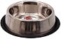 Dog Bowl DOG FANTASY Stainless-steel Bowl with Rubber, 21cm, 0,7l - Miska pro psy