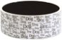 DOG FANTASY Ceramic Bowl with Dog Print, 0,75l, 16 × 6cm - Dog Bowl