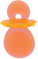 DOG FANTASY hračka dudlík guma oranžová 8 cm - Hračka pre psov