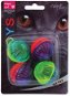 MAGIC CAT Toy Ball Glossy Plastic with Sound 3.75cm, 4 pcs - Cat Toy Ball