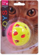 Loptička pre mačky MAGIC CAT - Hračka, loptička Neon Jumbo s rolničkou, 6 cm - Míček pro kočky