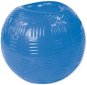 DOG FANTASY Strong  Rubber Ball, Blue 8.9cm - Dog Toy Ball