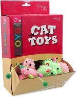 MAGIC CAT hračka myška plyš s catnip 7 cm 50 ks - Myš pre mačky