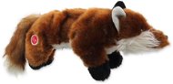 DOG FANTASY Toy Plush, Squeaking Fox, Black Paw 45cm - Dog Toy