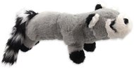 DOG FANTASY Plush Squeaking Raccoon, Black, Paws 45cm - Dog Toy