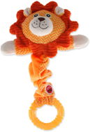 LET´S PLAY hračka Junior lev oranžová 30 cm - Dog Toy