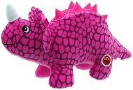 LET´S PLAY Toy Dinosaur, Purple 25cm - Dog Toy