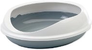 SAVIC toaleta Figaro 55 × 48,5 × 15,5 cm šedo-bílá - Kočičí toaleta