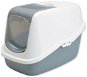 SAVIC Toilet Nestor 56 × 39 × 38.5cm White-Grey - Cat Litter Box
